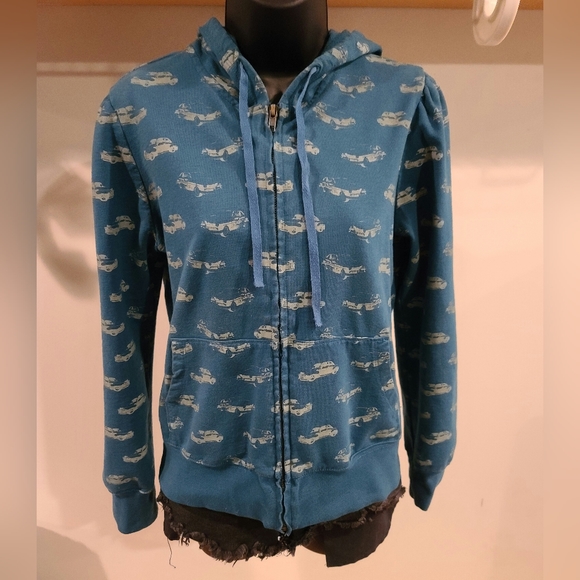 Y2k Zip Up Car Hoodie! - Picture 4 of 8